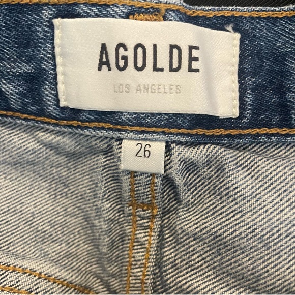 Agolde Dee High Rise Shorts - Picture 9 of 11